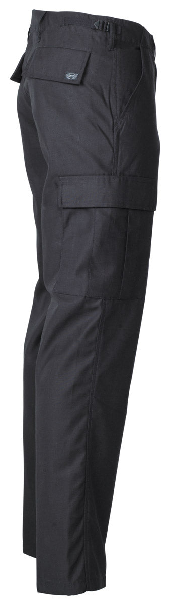 Hose, Cargo, Taschen, schwarz, Schrittweite