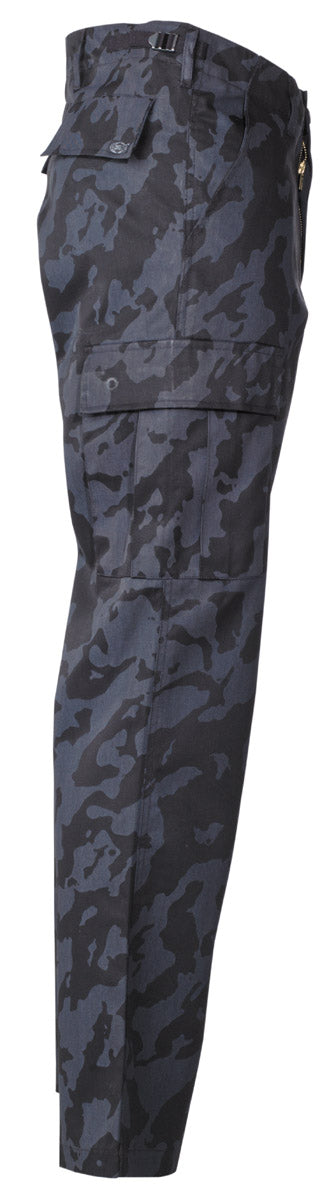 Hose, Camouflage, Cargo, Reißverschluss, Tasche, Cargohosen, Kämpferische Tarnung, Knöchellänge, Vordertasche, Verstellbarer 