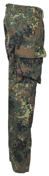 BW Kampfhose, Einsatz/Übung, flecktarn