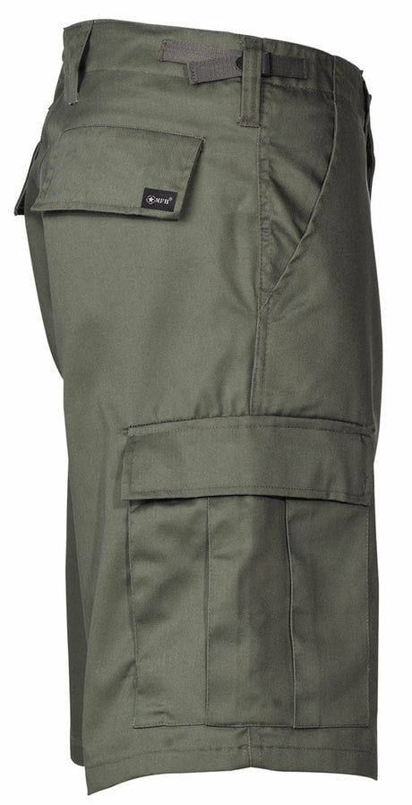 US Bermuda, BDU, oliv, mit Seitentaschen