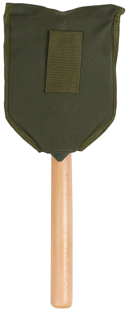 Klappspaten, Holzstiel, "Deluxe", 2-teilig