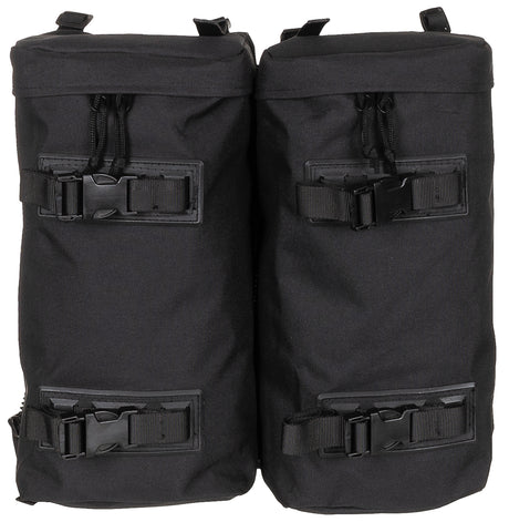 Tasche, Satteltasche, Duo-Taschen, Nordic, Koffer-Artikell, Taschenhalter, Bein-/Beintasche, Doppelte Tasche, Schwarz, Klickv