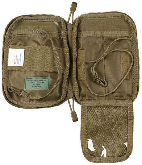Kartenhalter, Dokumententasche, Kompakt, Netzfach, Taschenclip, taktische tasche, EDC-beutel, Reißverschluss, MOLLE-Tasche, s
