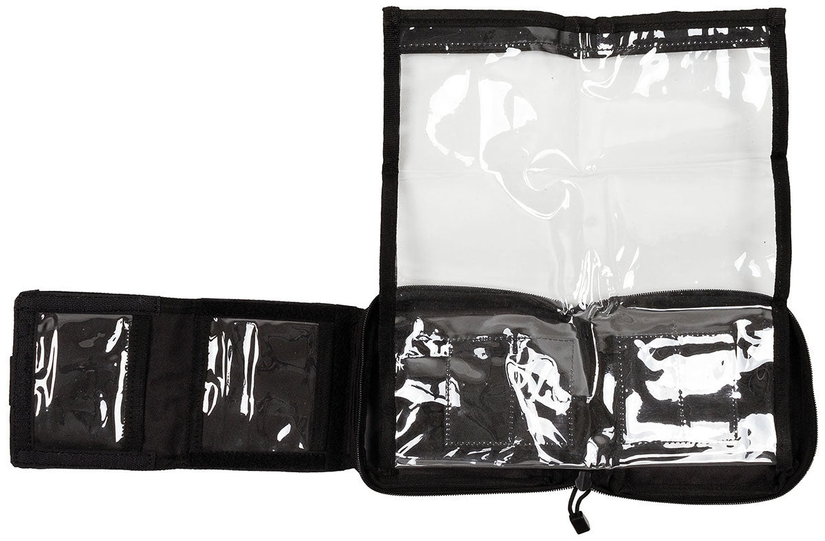 Craft-Set Tasche, Brillen-Organizer, Transparente Fächer, Reißverschluss, Reise-Etui, Organizer, Reise-Organizer, Klarer Tasc