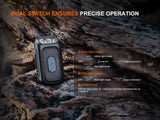 Fenix - E04R Taschenlampe mit Clip (300 Lumen)