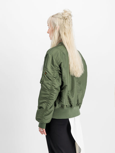 jacke, militärgrün, Bomberjacke, Rippborte, Kragen?, jakke, bomber, olivengrøn, padded, sideventilasjon