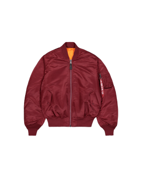 Bomber, Jacke, Kuscheljacke, Rot, Reißverschluss