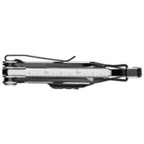 Multitool, Faltwerkzeug, Metall, Schwarz, Skala