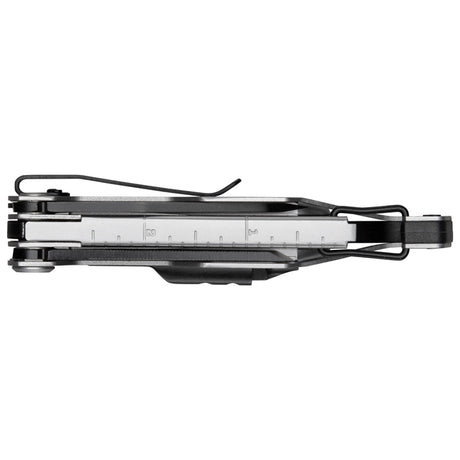 Multitool, Faltwerkzeug, Metall, Schwarz, Skala