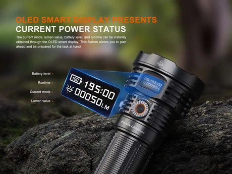Fenix - LR50R V2.0 Suchscheinwerfer mit Powerbank Funktion (18’000 Lumen)