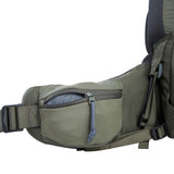 Rucksack, Gürteltasche, Weste, Grün, Material
