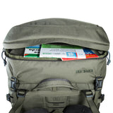 Rucksack, Tarn, Grün, Außenfach, Gepäckriemen