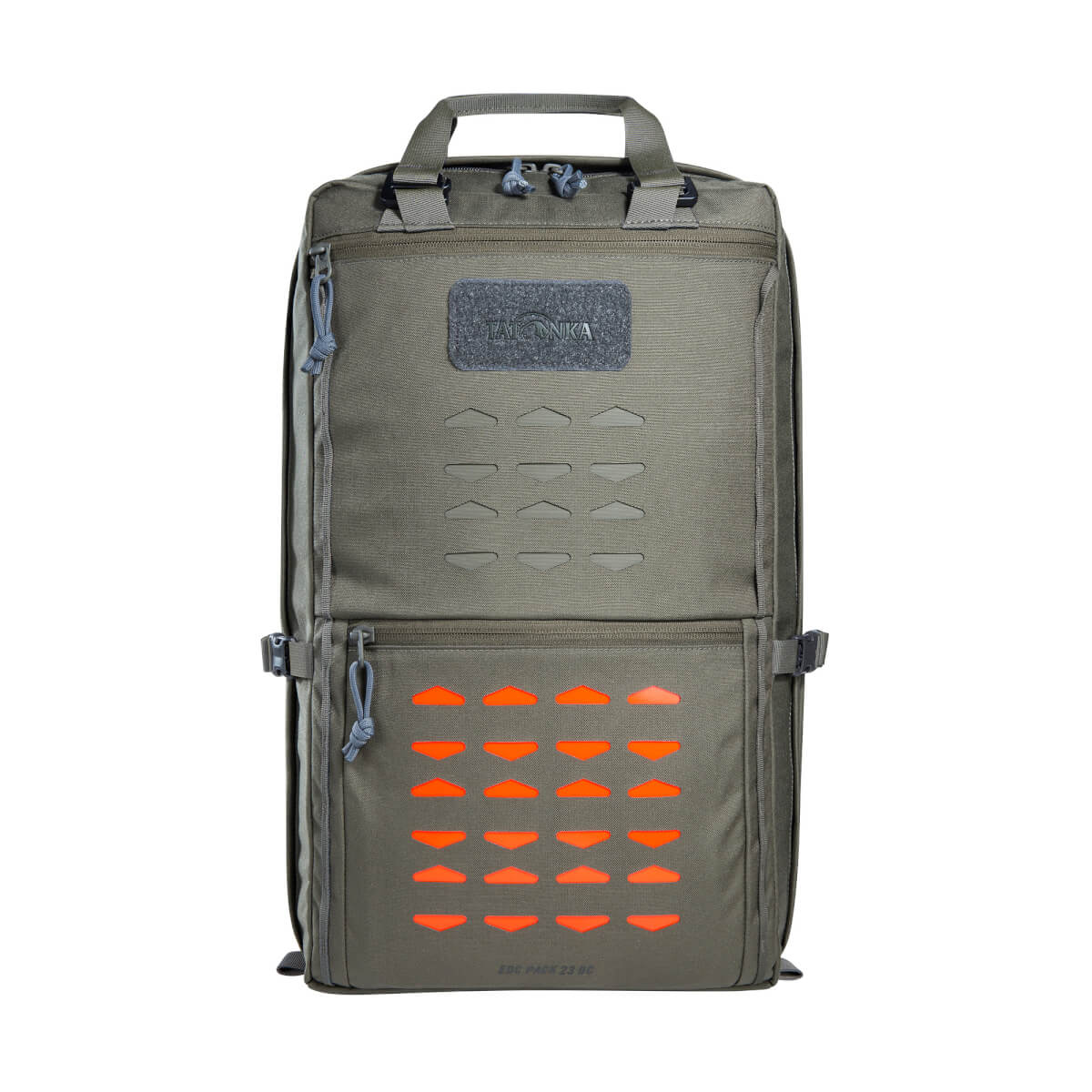 Rucksack, Tasche, Rucksackfach, keine Marke, orange Akzente