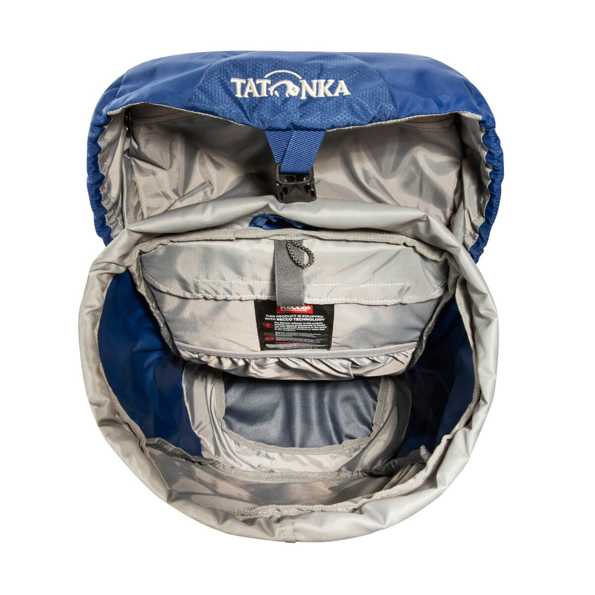 Rucksack, Innenfach Rucksack, Verstellbarer Gurt, Klettverschluss, Tatonka