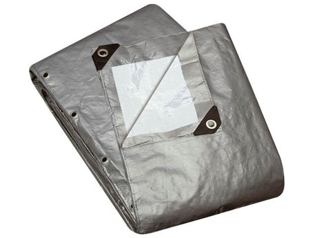 Tarp, Folie, Schutzabdeckung, Abdeckhaube, Silber