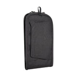 wallet, pouch, Reißverschluss, schwarz, Stoff