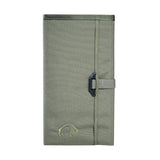 Tasche, Brieftasche, Kartenetui, Geldbörse, Reißverschluss, wallet, bifold, grünoliv, canvas, griftring