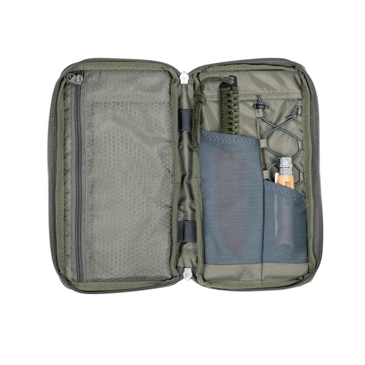 Reise-Organizer, Ausrüstungs-Etui, Taktische Tasche, Mesh-Tasche, Karabiner-Klippe