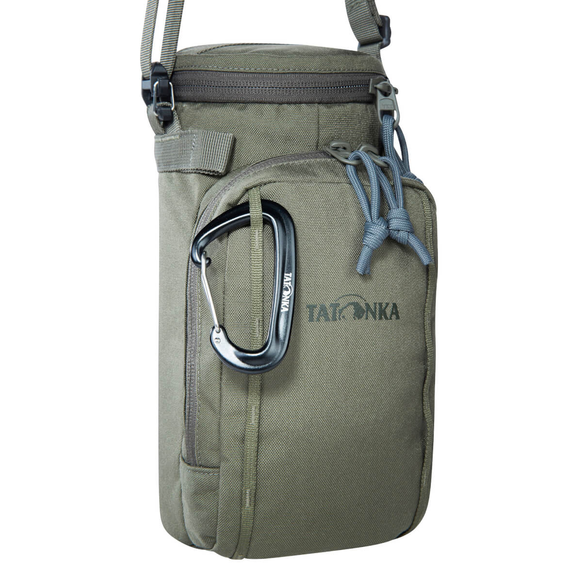taktische tasche, karabiner, paracord, olivgrün, kompakt