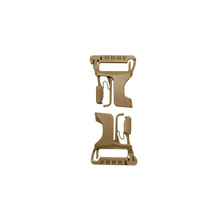 Schnalle, Gurtverschluss, Kunststoff, Bronzefarben, Clips