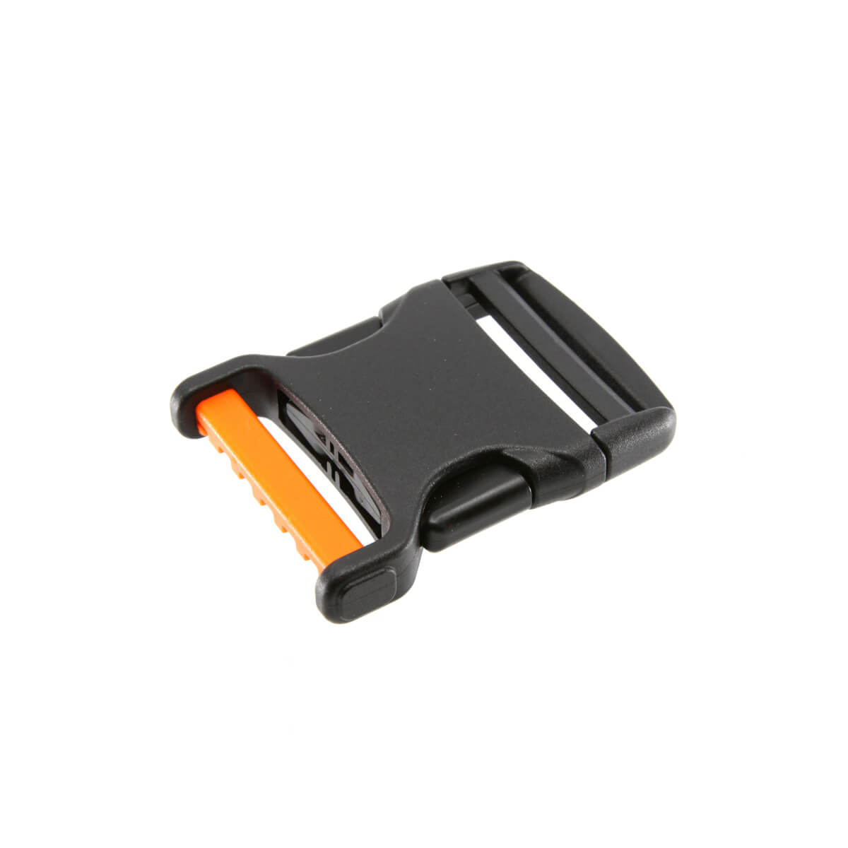 Gürtelverschluss, Schnallenverschluss, Gurtadapter, Schwarz, Orange