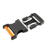 Schnalle, Plastic-Schnalle, verstellbar, orange Klinge, Gurt-Schnalle