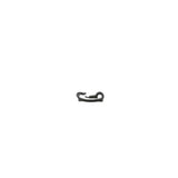 reifenclip, kabelhalter, schwarz, metall, klein
