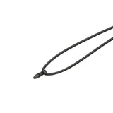 Schmuckband, Kordel, Schmuckstück, Schwarz, Silikonband