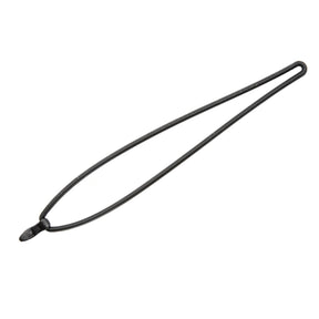 Haarspange, elastische Schnur, schwarze Schnur, Schlaufe, Bindemittel-Accessoire