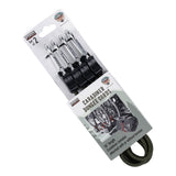 Karabiner, Bungee-Seile, Satz 2, 36 Zoll, Paracord-Schnur
