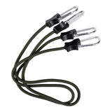 Kabelschlauch?, Lanyard, Schlaufen-Adapter, Karabiner, Gummi-Peitsche