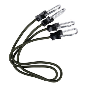 Kabelschlauch?, Lanyard, Schlaufen-Adapter, Karabiner, Gummi-Peitsche