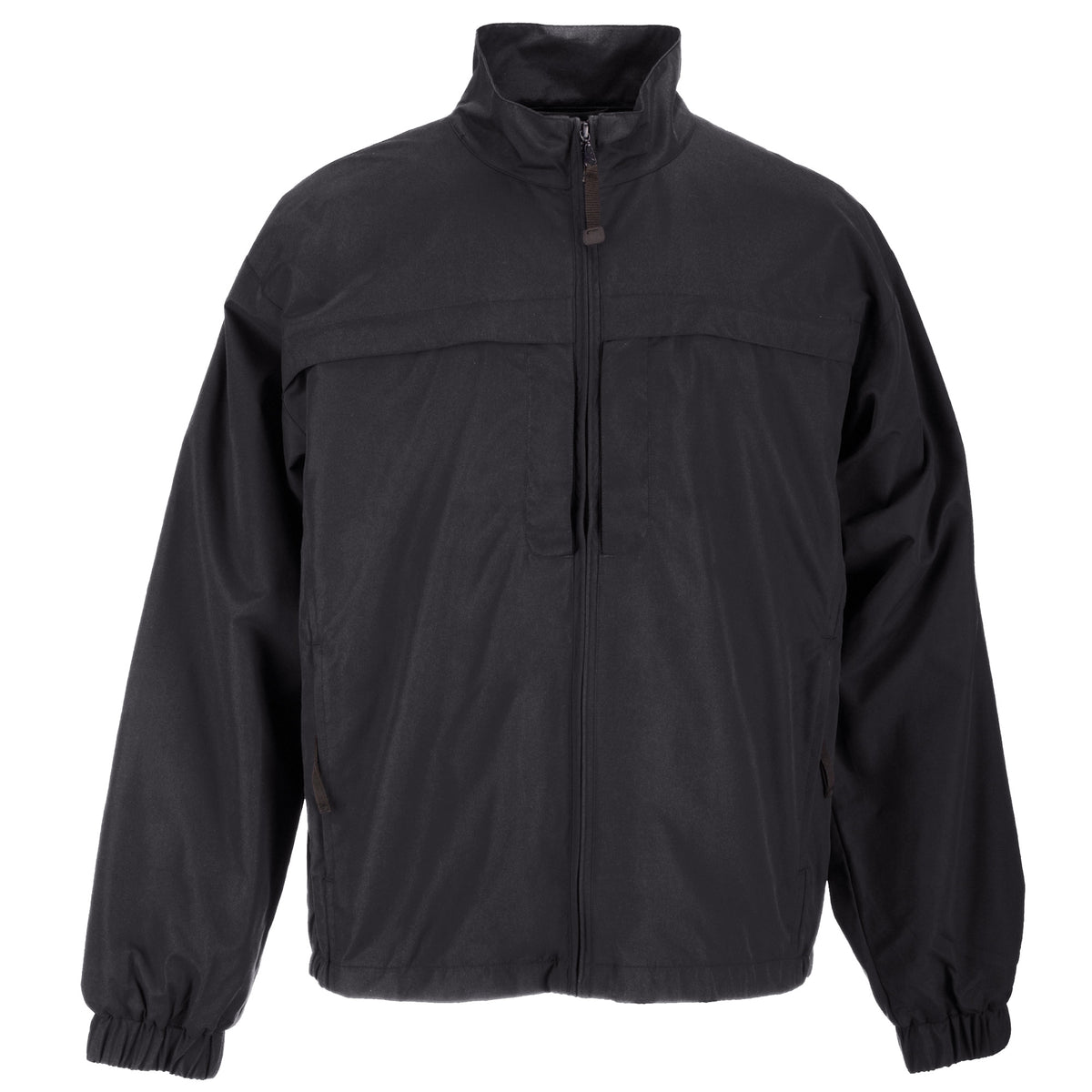 Jacke, Reißverschluss, Stehkragen, Glatt, Unifarben