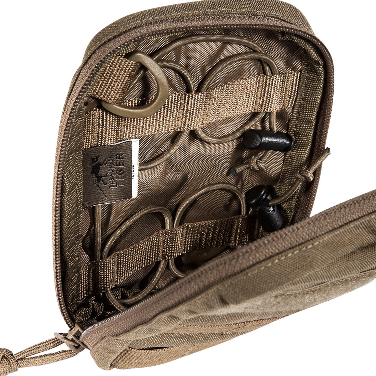 Kordelzug, Klettverschluss, Molle-Schlaufen, Käfig-Organizer, Tasche