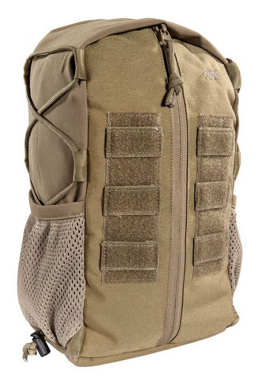 Tactical Rucksack, MOLLE System, Tan Color Backpack, Seitentasche Netz, Reißverschluss