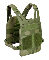Tactische Weste, Schutzweste, Klettverschluss, MOLLE-System, Olivgrün