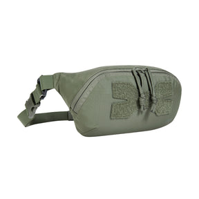 Hip-Gürteltasche, Taschen-Tasche, Olivgrün, Reißverschlussfächer, Klettaufnäher