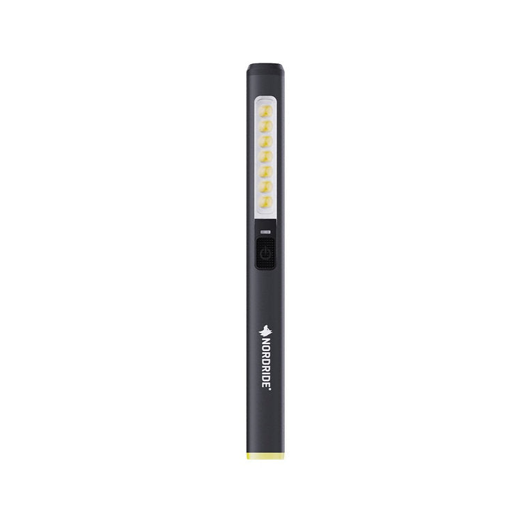 LED-Lampe, Stablampen, Batteriebetrieb, Schwarz, Schrägführung