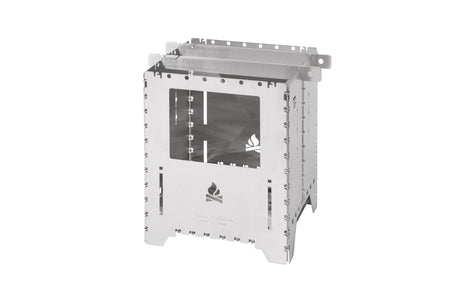 Camping stove, Portable stove, Aluminium, Faltbar, Belüftungsschlitze