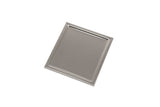 metallschale, platte, eckig, silber, schutzblech, Teller, Metall, Quadrat, Küche, Schale