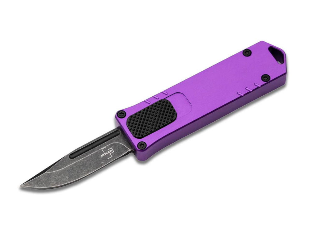 Faltradmesser, Klinge?, lila Griff, Taschenmesser, Kompaktmesser