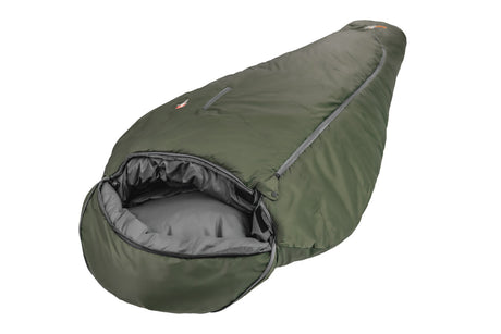Schlafsack, Draußen, Olivegrün, Reißverschluss, Kapuzenloser Schlafsack