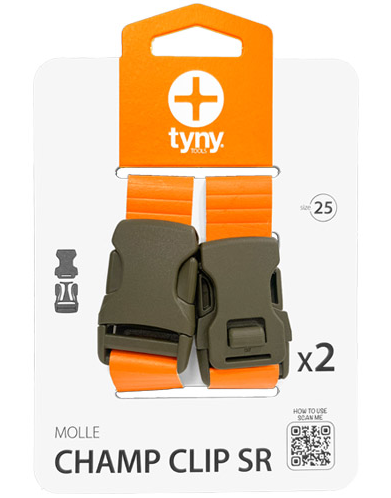 safety, Gurtband, Klipp, orange, zweiteilig