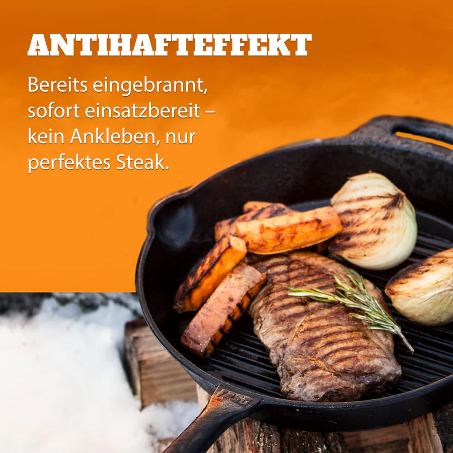 Petromax - Grill-Feuerpfanne mit Henkel gp35 (3.5 Liter)