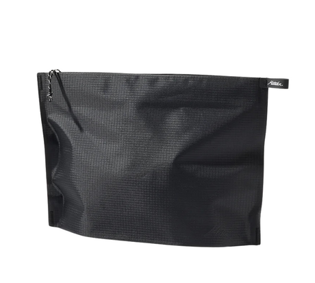 Cosmetic bag, Pouch, Black, Cloth pouch, Zipper