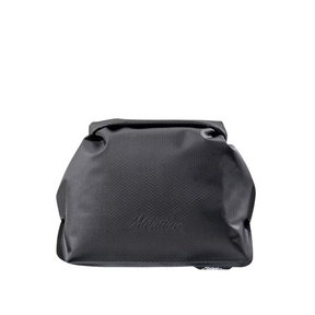 Makeup-Tasche, Schwarze Tasche, Kosmetikbeutel, gefaltete Börse, strukturierte Oberfläche