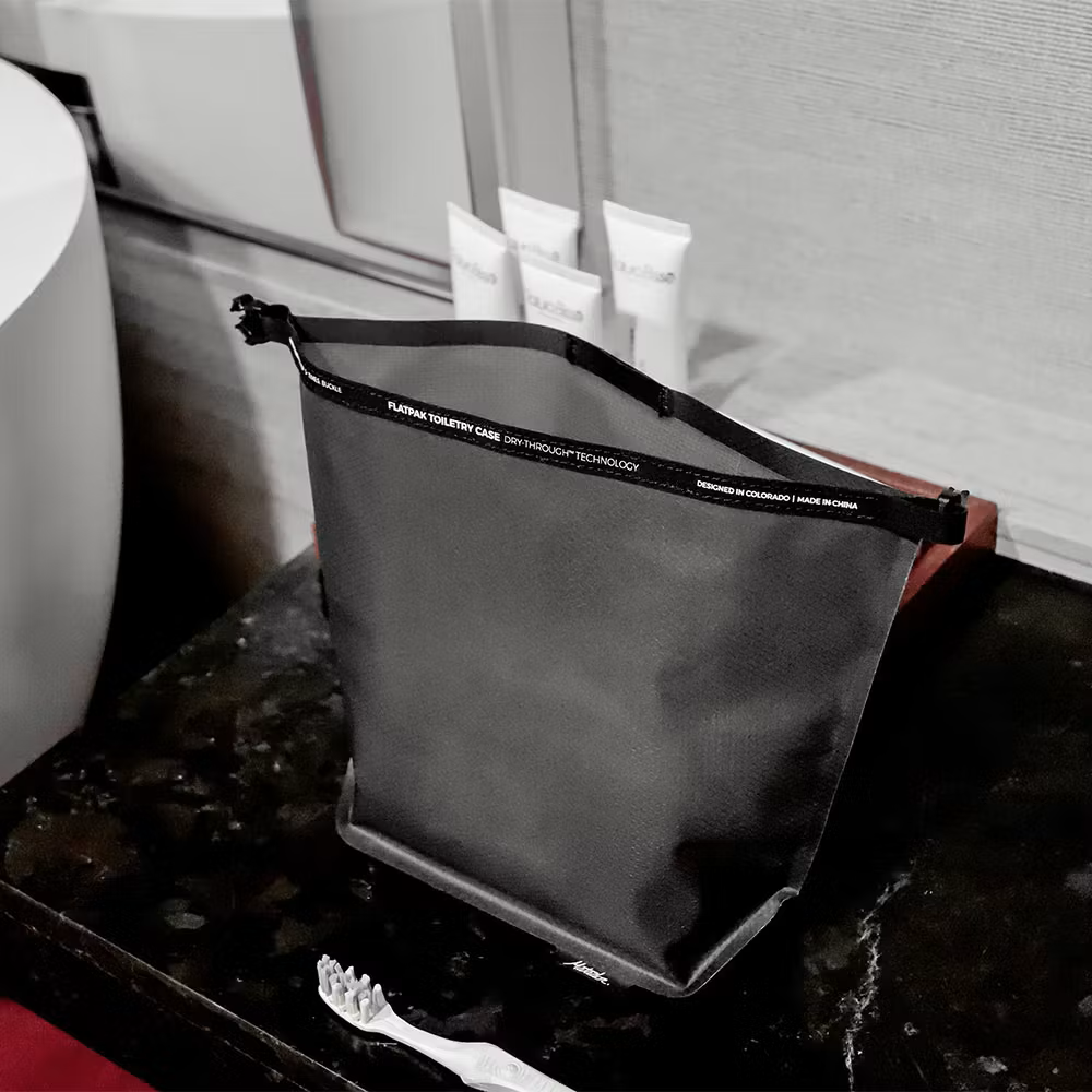 Toilettenartikel-Tasche, Schatz, Reise-Zubehör, schwarze Tasche, Reißverschlüsse