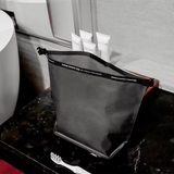 Toilettenartikel-Tasche, Schatz, Reise-Zubehör, schwarze Tasche, Reißverschlüsse