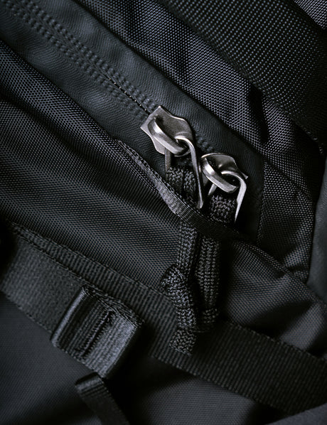Rucksack, Reißverschluss, Schwarz, Material, Gurtband