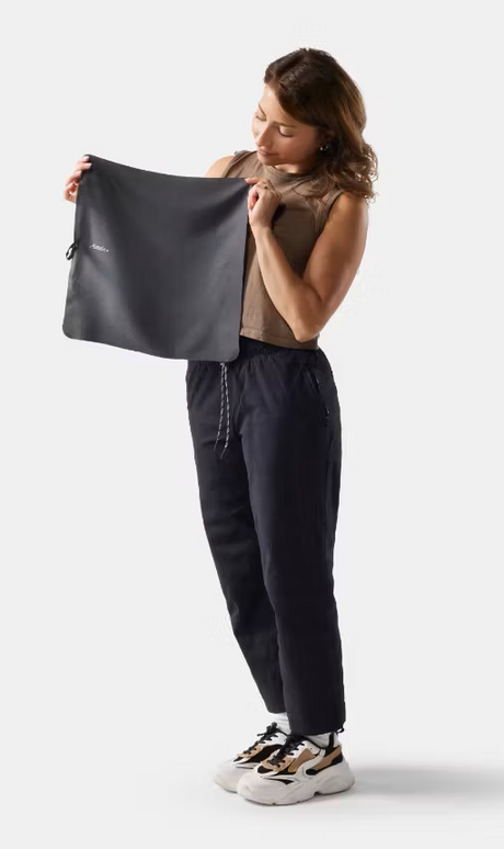 Tasche, Clutch, Grau, Material, tragbar